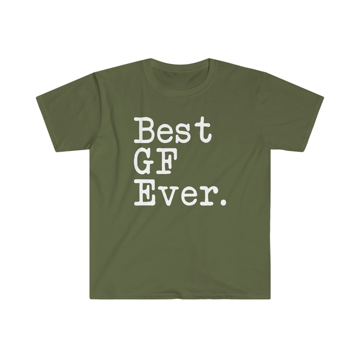 Best GF Ever T-Shirt Girlfriend Anniversary Gift for Her Tee Birthday Gift Girlfriend Christmas Gift Unisex Shirt — photo 3
