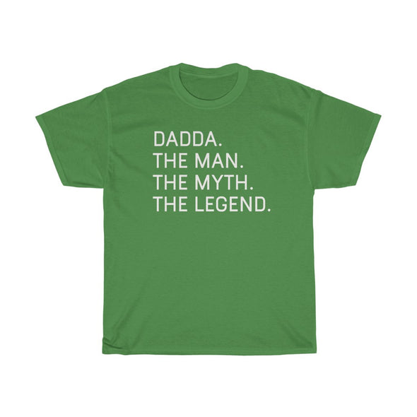Best Dadda Gifts "Dadda The Man The Myth The Legend" T-Shirt Funny Gift Idea for Dadda Mens Tee