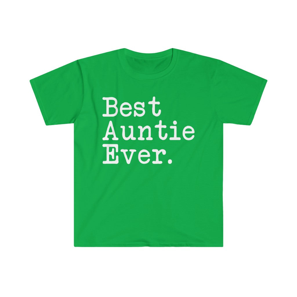 Best Auntie Ever T-Shirt Mother's Day Gift for Auntie Tee Birthday Gift Aunt Christmas Gift New Auntie Gift Unisex Shirt — photo 3