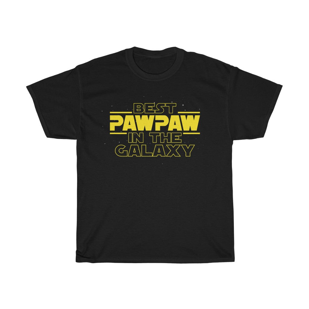 Mens "Best Pawpaw In The Galaxy" T-Shirt Best Pawpaw Gifts Father's Day Birthday or Christmas Gift — photo 1