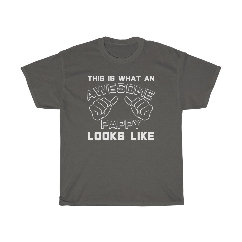 Best Pappy Gifts: "This Is What An Awesome Pappy Looks Like" Grandpa Father's Day Mens T-Shirt — photo 4