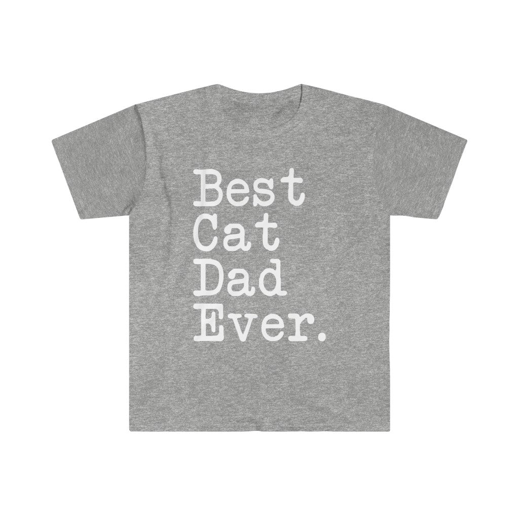 Gifts for Cat Lovers Best Cat Dad Ever T-Shirt Father's Day Gift for Cat Dad Tee Pet Owner Cat Rescue Gift Unisex Shirt — photo 2