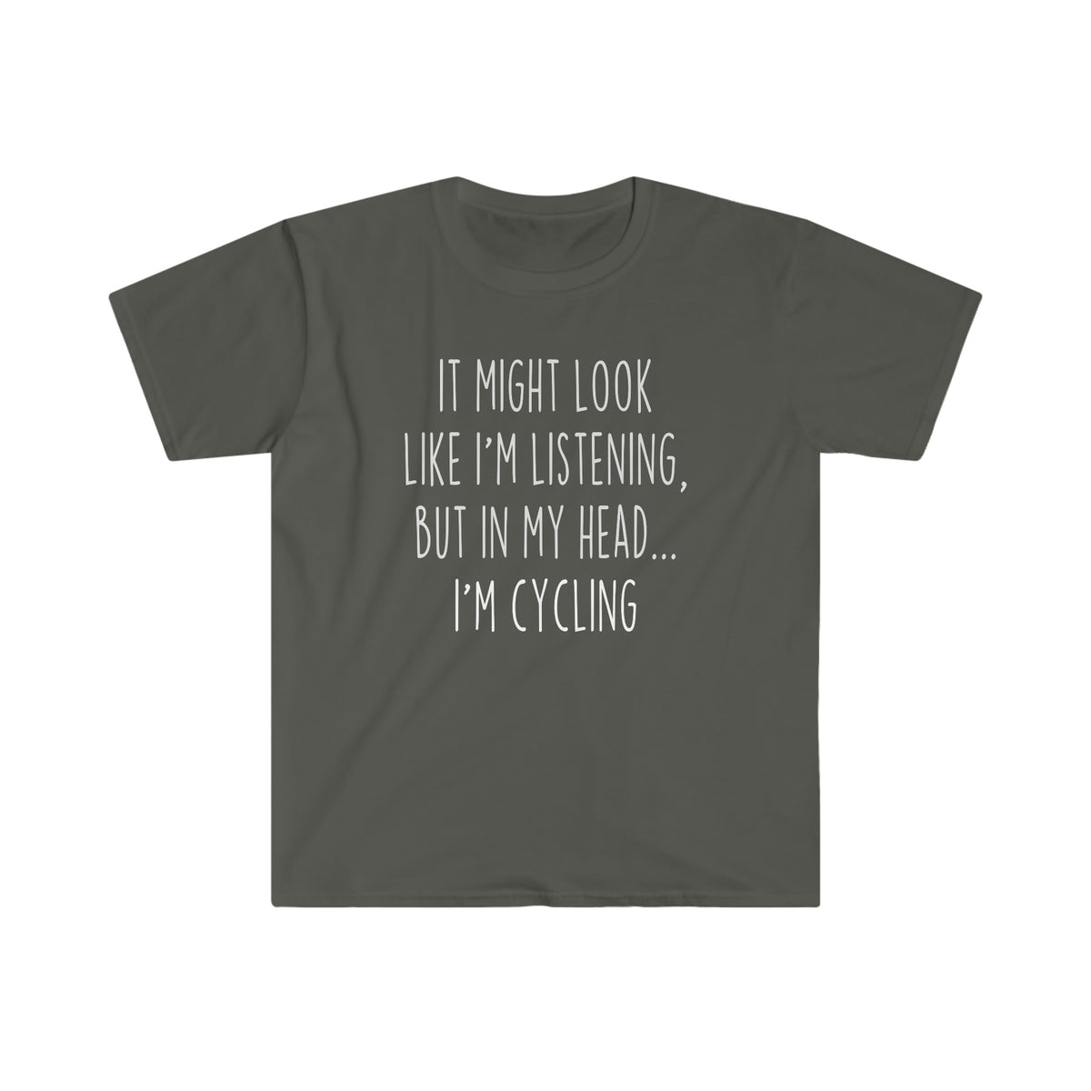 Funny Cycling Shirt Best Cycling T Shirt Gift Idea for Cyclist Unisex Fit T-Shirt — photo 4
