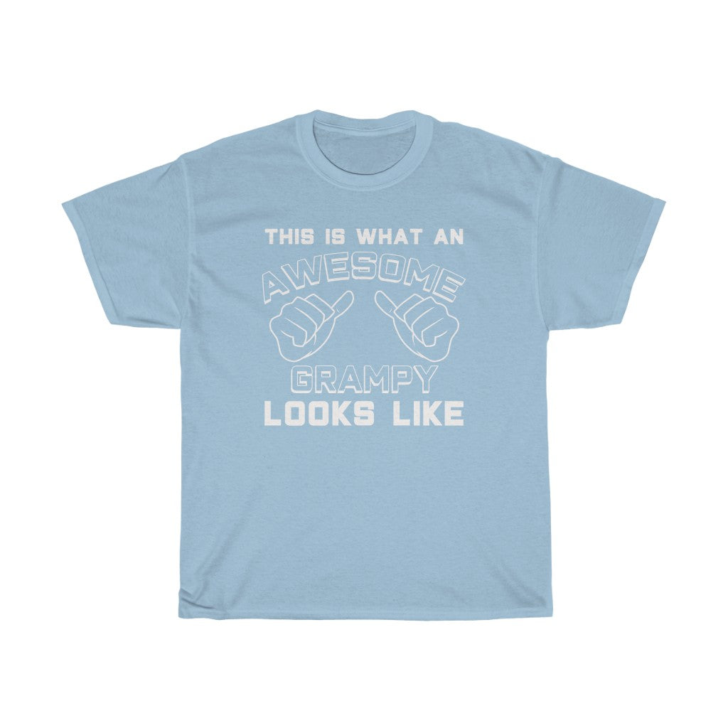 Best Grampy Gifts: "This Is What An Awesome Grampy Looks Like" Grandpa Father's Day Mens T-Shirt — photo 8