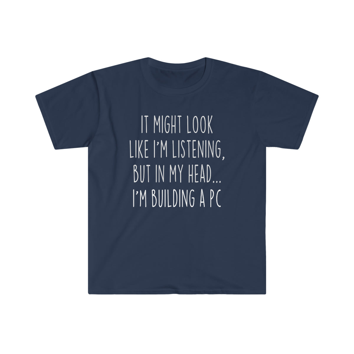 Funny PC Building Shirt Best PC Gaming Build T Shirt Gift Idea for Computer Builder Unisex Fit T-Shirt — photo 7
