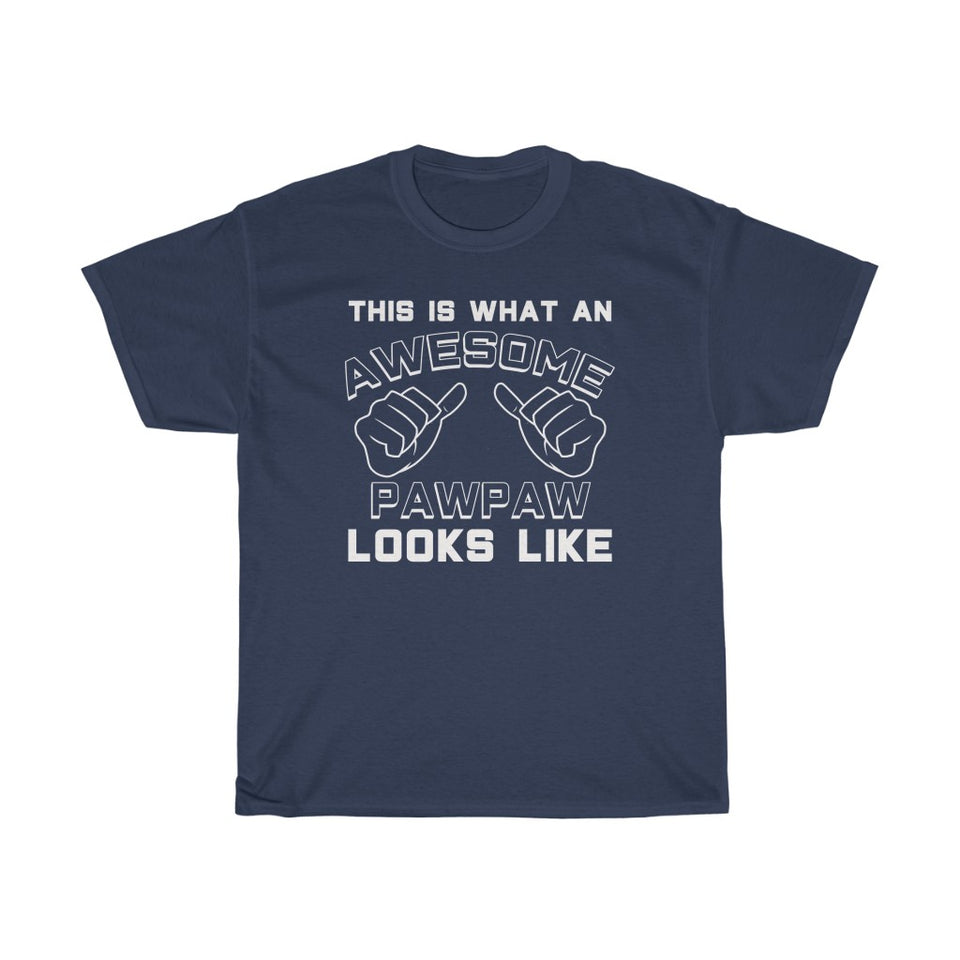 Best Pawpaw Gifts: "This Is What An Awesome Pawpaw Looks Like" Grandpa Father's Day Mens T-Shirt