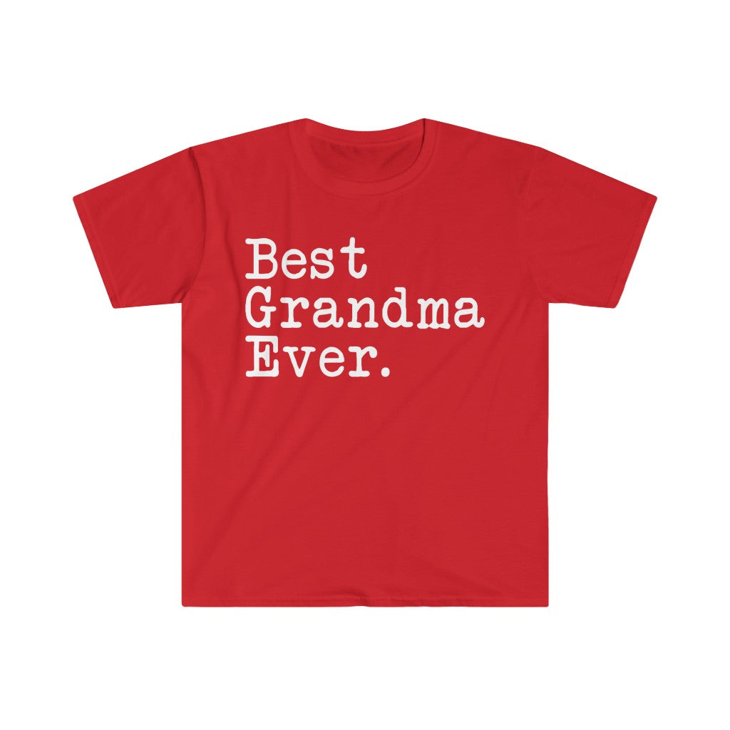 Best Grandma Ever T-Shirt Mother's Day Gift for Grandma Tee Birthday Gift Grandma Christmas Gift New Grandma Gift Unisex Shirt — photo 8