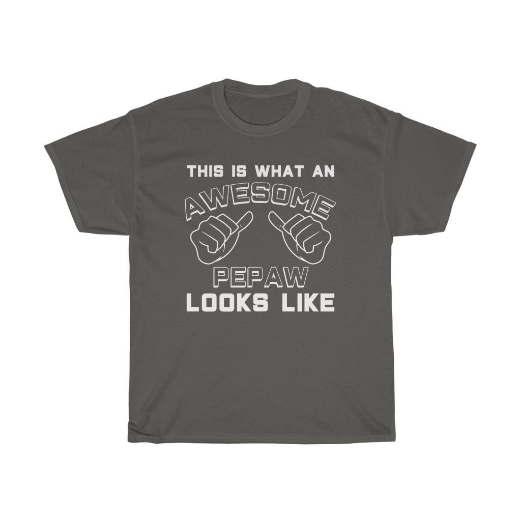 This Is What An Awesome Pepaw Looks Like T-Shirt Best Pepaw Gifts — photo 4
