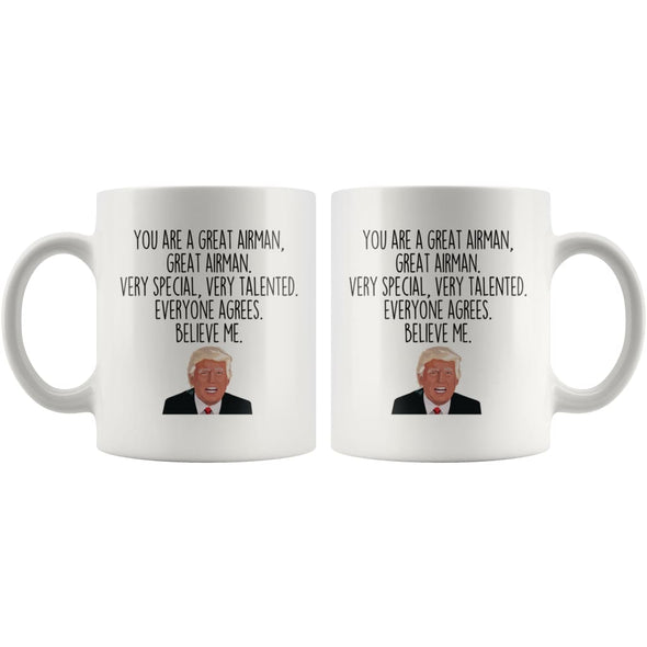 Airman Coffee Mug | Funny Trump Gift for Airman $14.99 | Drinkware