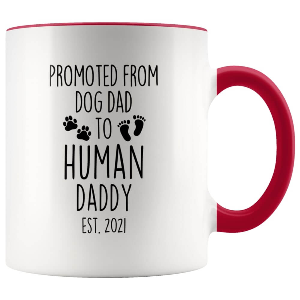 Dog Dad to Human Daddy Mug — Est. 2022 — photo 6