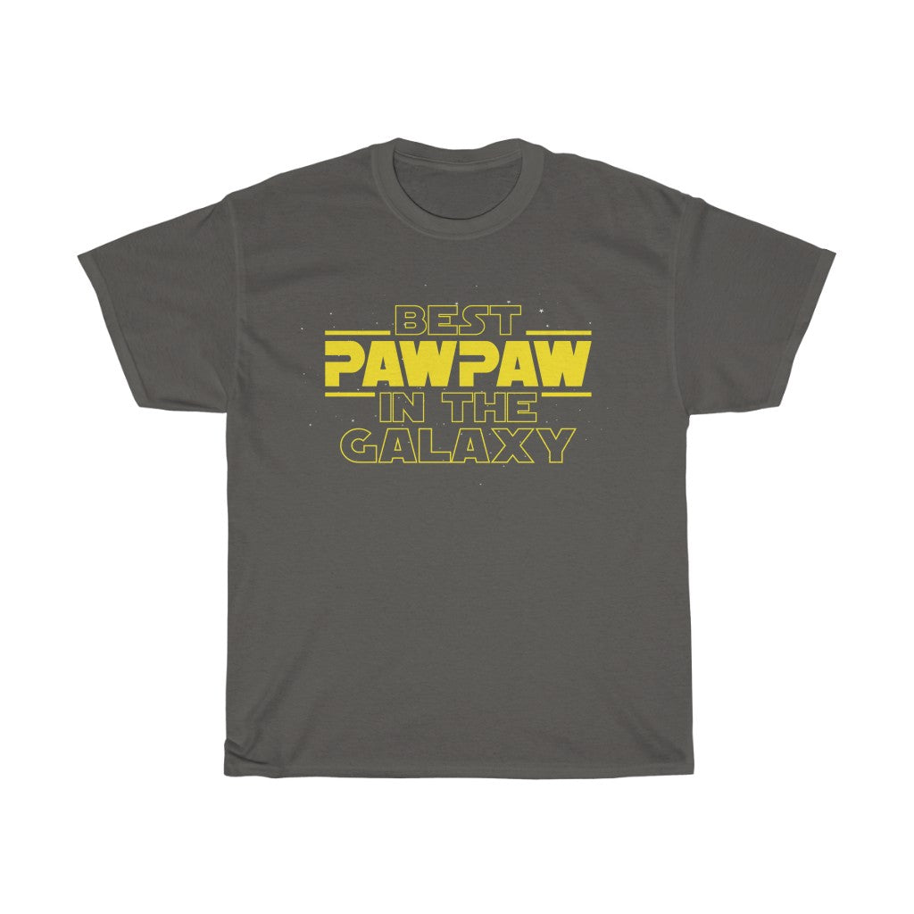 Mens "Best Pawpaw In The Galaxy" T-Shirt Best Pawpaw Gifts Father's Day Birthday or Christmas Gift — photo 2
