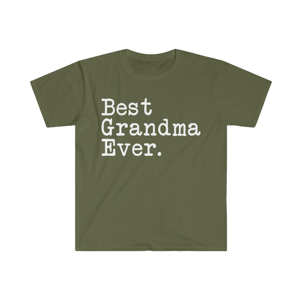 Best Grandma Ever T-Shirt Mother's Day Gift for Grandma Tee Birthday Gift Grandma Christmas Gift New Grandma Gift Unisex Shirt — photo 2
