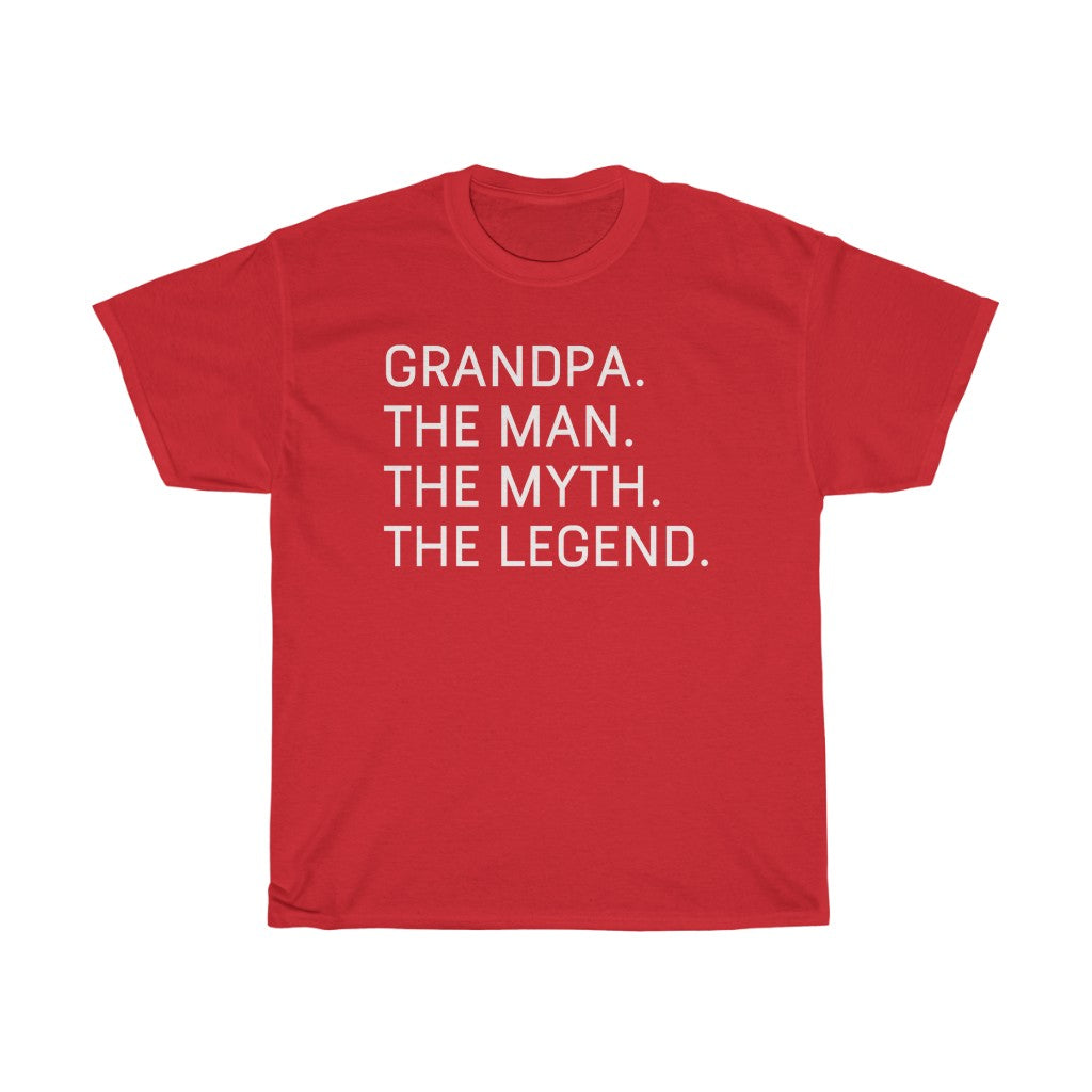 Best Grandpa Gifts "Grandpa The Man The Myth The Legend" T-Shirt Funny Gift Idea for Grandpa Mens Tee — photo 10