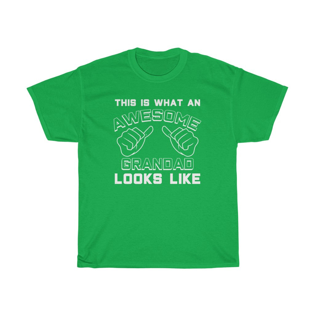 Best Grandad Gifts: "This Is What An Awesome Grandad Looks Like" Grandpa Father's Day Mens T-Shirt — photo 6
