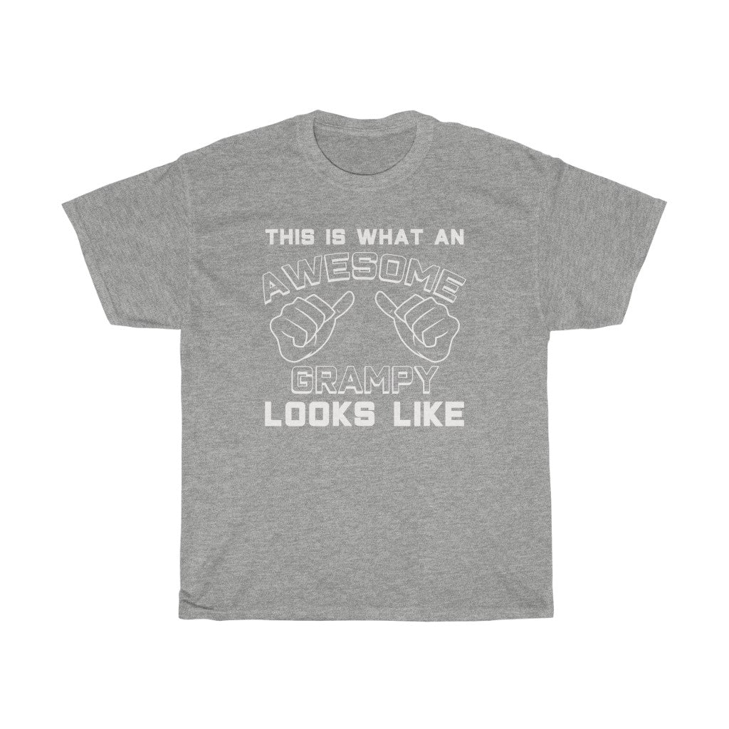 Best Grampy Gifts: "This Is What An Awesome Grampy Looks Like" Grandpa Father's Day Mens T-Shirt — photo 3