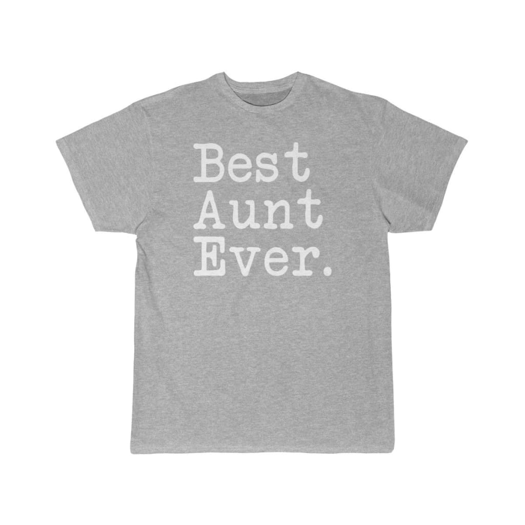 Best Aunt Ever T-Shirt Mothers Day Gift for Aunt Tee Birthday Gift Christmas Gift New Aunt Gift Unisex Shirt $19.99 | Athletic Heather / S