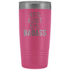 Best Aunt Gift: 49% Aunt 51% Badass Insulated Tumbler 20oz $29.99 | Pink Tumblers