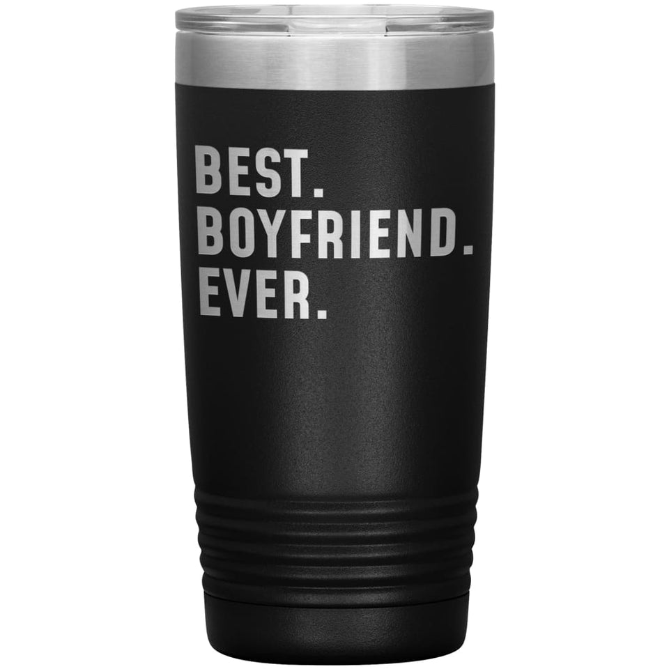 Best Boyfriend Ever Coffee Travel Mug 20oz Stainless Steel Vacuum Insulated Travel Mug with Lid Birthday Gift for Boyfriend Coffee Cup