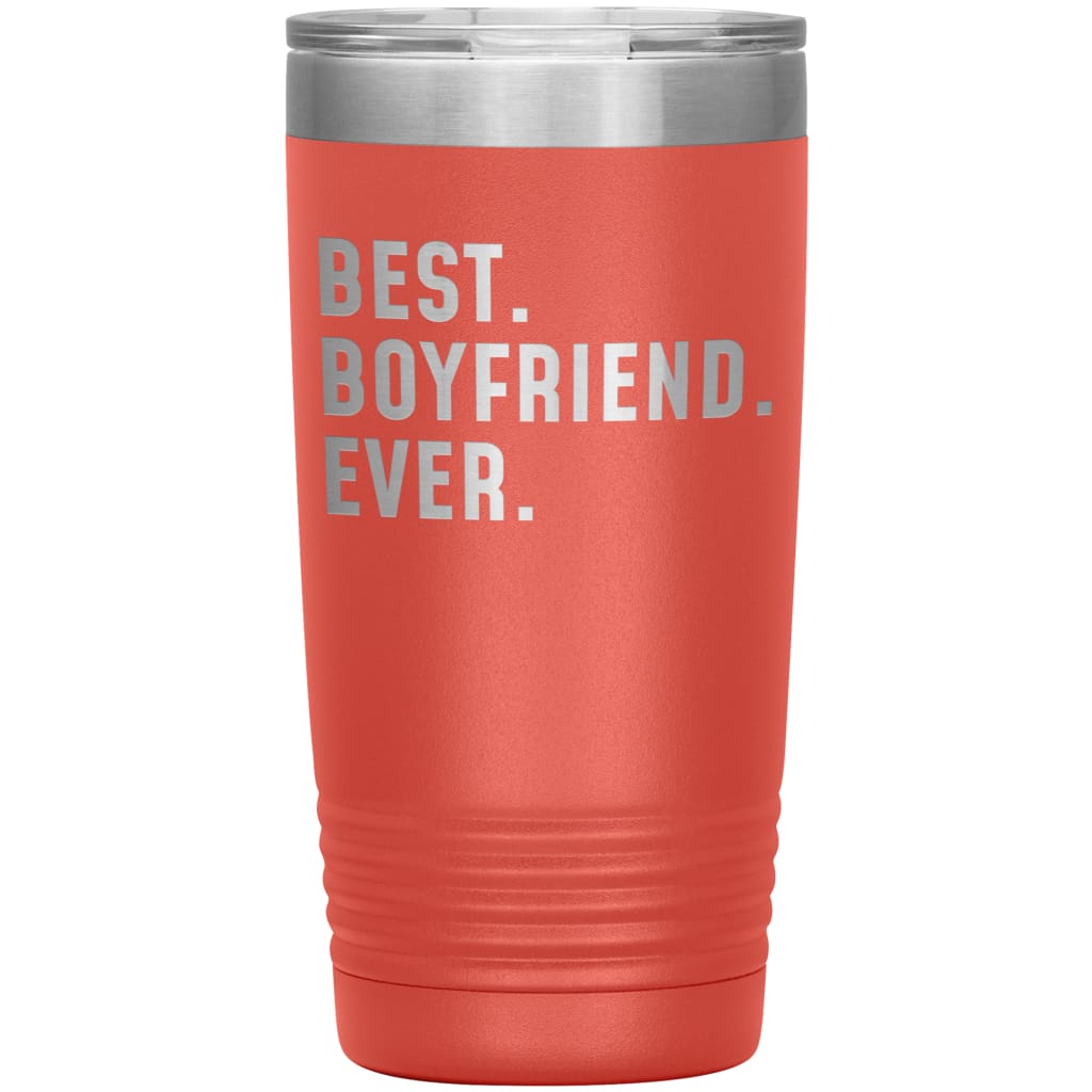 Best Boyfriend Ever Coffee Travel Mug 20oz Stainless Steel Vacuum Insulated Travel Mug with Lid Birthday Gift for Boyfriend Coffee Cup 
