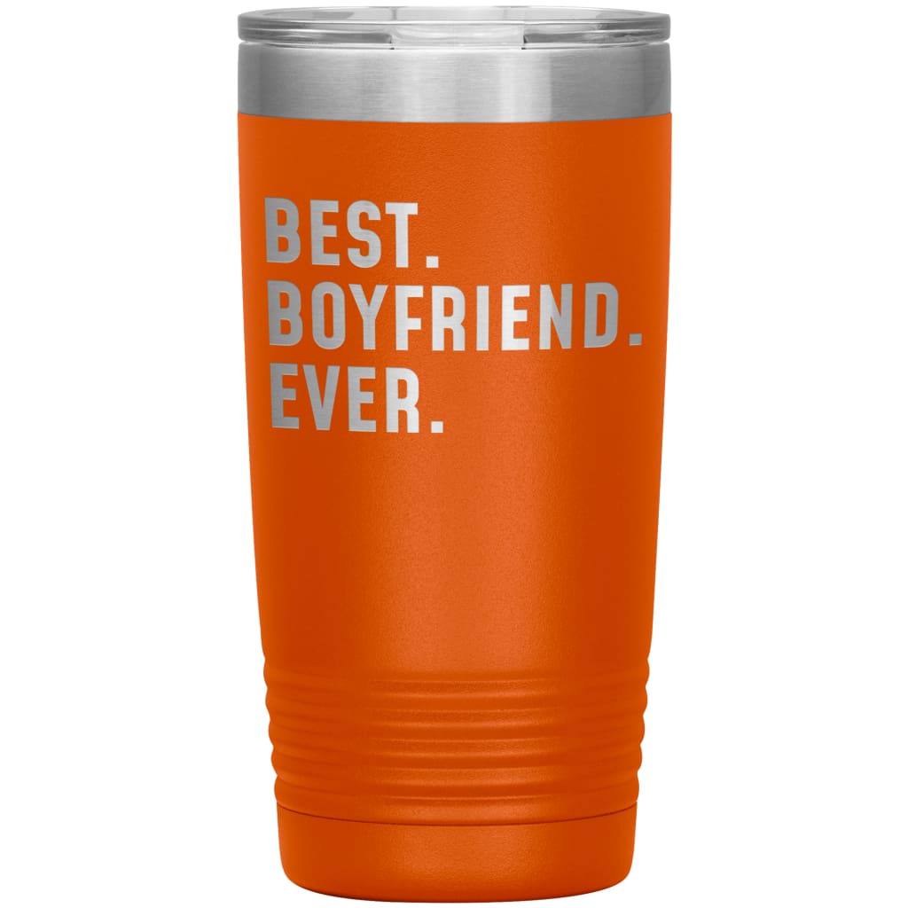 Best Boyfriend Ever Coffee Travel Mug 20oz Stainless Steel Vacuum Insulated Travel Mug with Lid Birthday Gift for Boyfriend Coffee Cup 