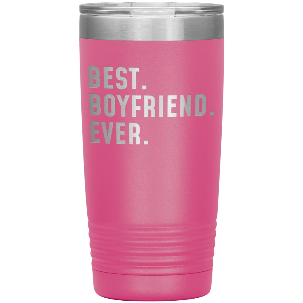 Best Boyfriend Ever Coffee Travel Mug 20oz Stainless Steel Vacuum Insulated Travel Mug with Lid Birthday Gift for Boyfriend Coffee Cup 