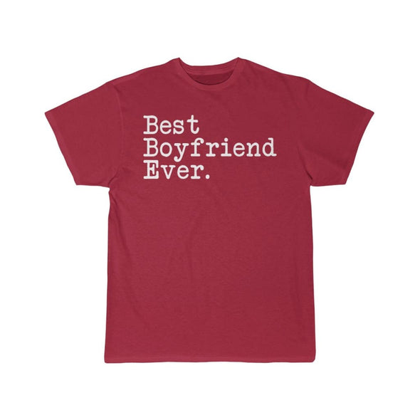 Best Boyfriend Ever T-Shirt Boyfriend Anniversary Gift for Boyfriend Tee Birthday Gift Boyfriend Christmas Gift Unisex Shirt $19.99 |