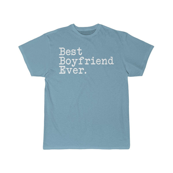 Best Boyfriend Ever T-Shirt Boyfriend Anniversary Gift for Boyfriend Tee Birthday Gift Boyfriend Christmas Gift Unisex Shirt $19.99 | Sky