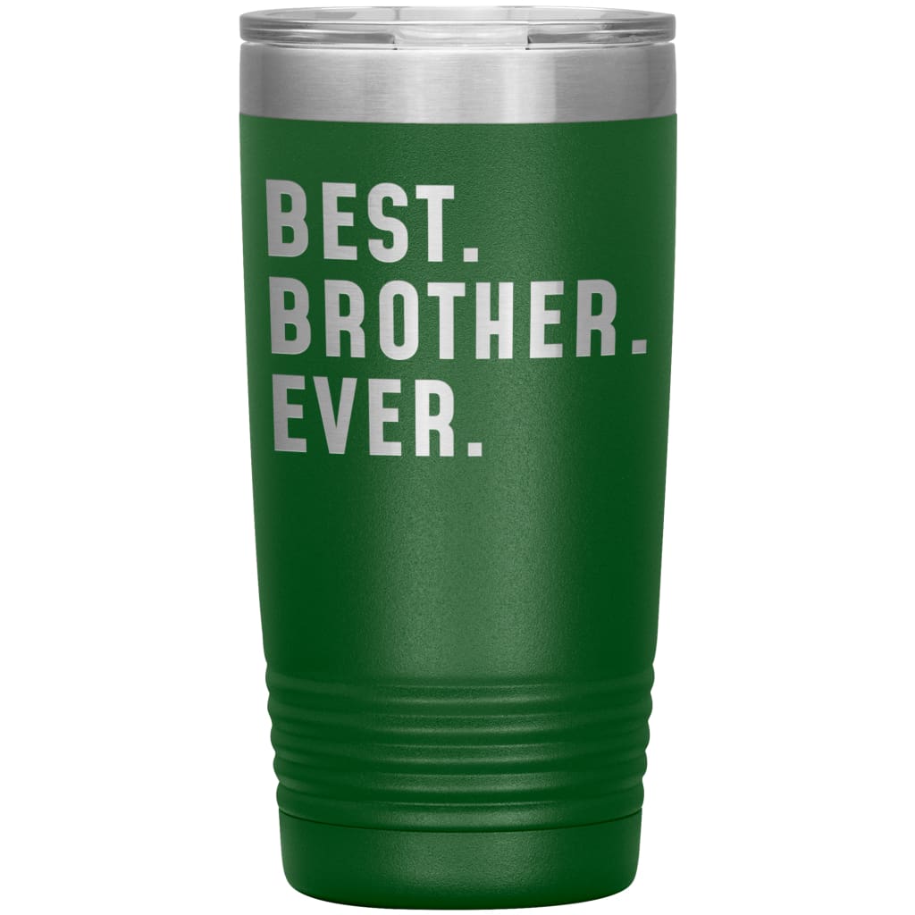 Best Brother Ever Coffee Travel Mug 20oz Stainless Steel Vacuum Insulated Travel Mug with Lid Birthday Gift for Brother Coffee Cup $29.99 | 
