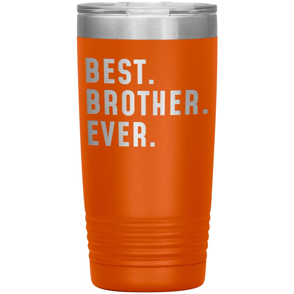 Best Brother Ever Coffee Travel Mug 20oz Stainless Steel Vacuum Insulated Travel Mug with Lid Birthday Gift for Brother Coffee Cup $29.99 | 