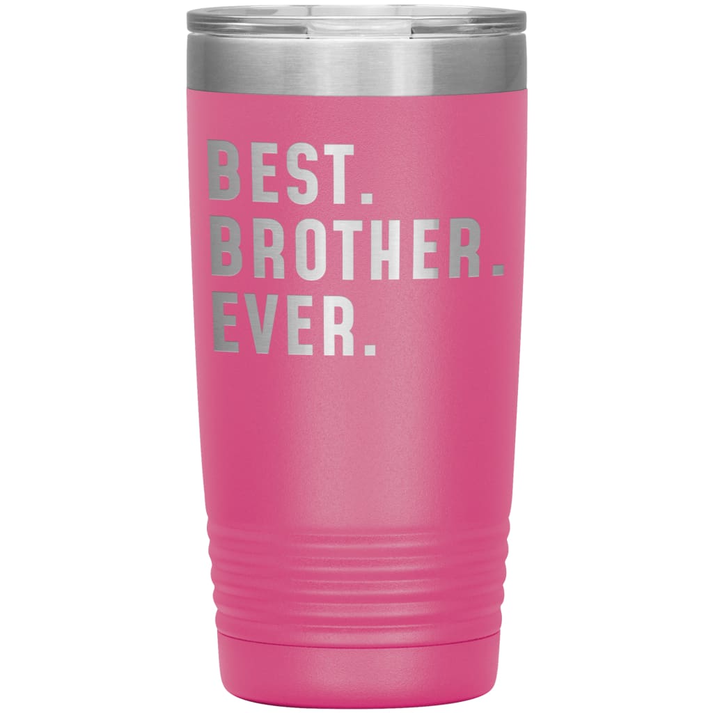 Best Brother Ever Coffee Travel Mug 20oz Stainless Steel Vacuum Insulated Travel Mug with Lid Birthday Gift for Brother Coffee Cup $29.99 | 