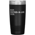 Best Brother In Law Ever Coffee Travel Mug 20oz Stainless Steel Vacuum Insulated Travel Mug with Lid Birthday Gift for Brother-In-Law Coffee