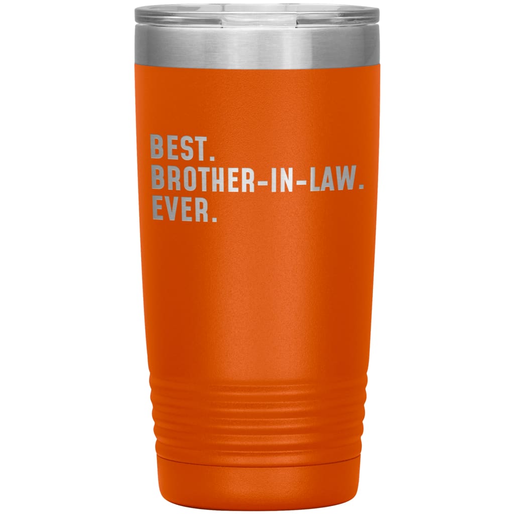 Best Brother In Law Ever Coffee Travel Mug 20oz Stainless Steel Vacuum Insulated Travel Mug with Lid Birthday Gift for Brother-In-Law Coffee