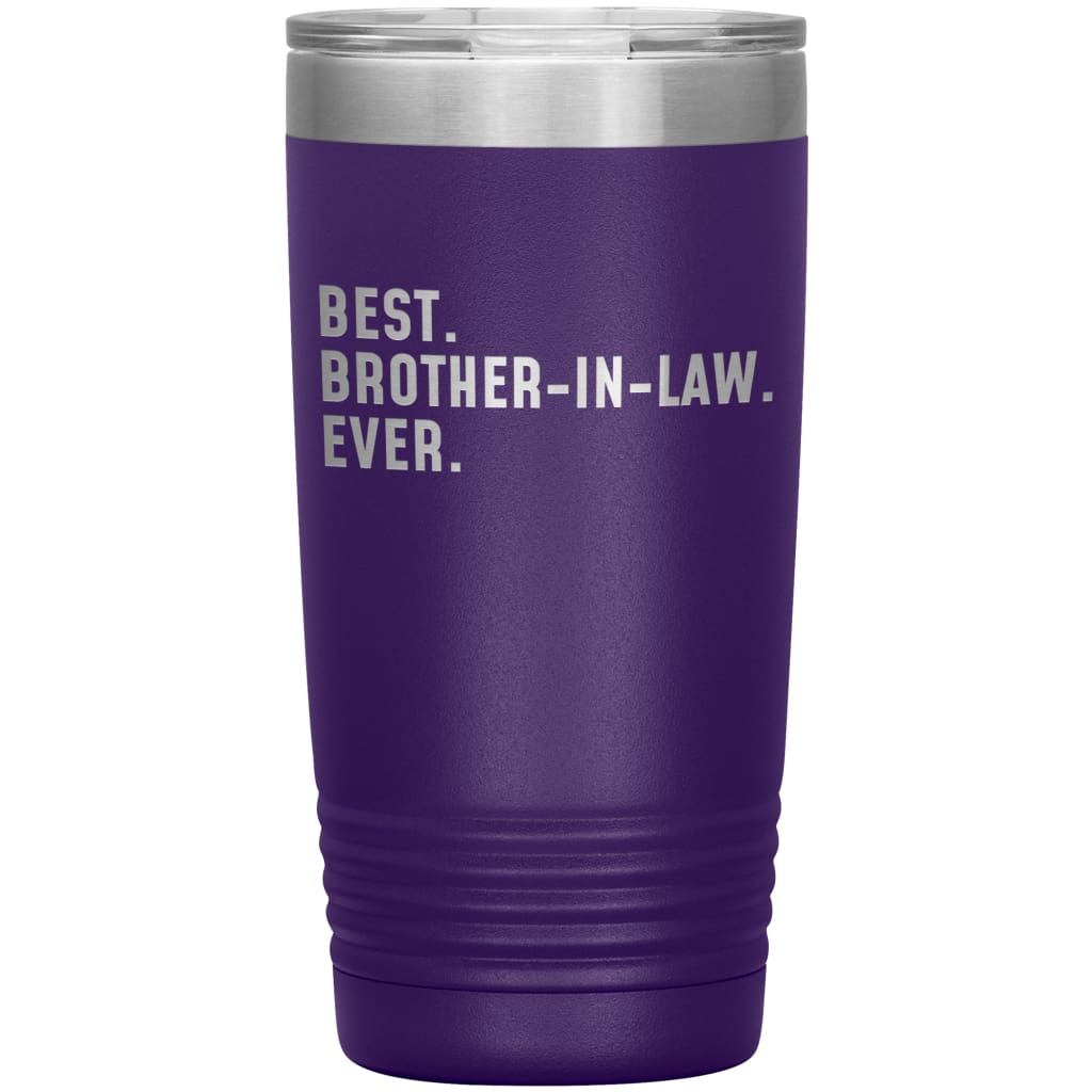 Best Brother In Law Ever Coffee Travel Mug 20oz Stainless Steel Vacuum Insulated Travel Mug with Lid Birthday Gift for Brother-In-Law Coffee