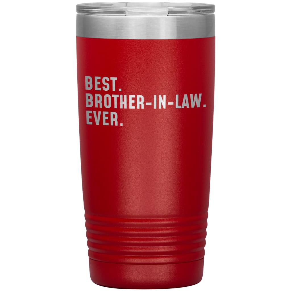 Best Brother In Law Ever Coffee Travel Mug 20oz Stainless Steel Vacuum Insulated Travel Mug with Lid Birthday Gift for Brother-In-Law Coffee