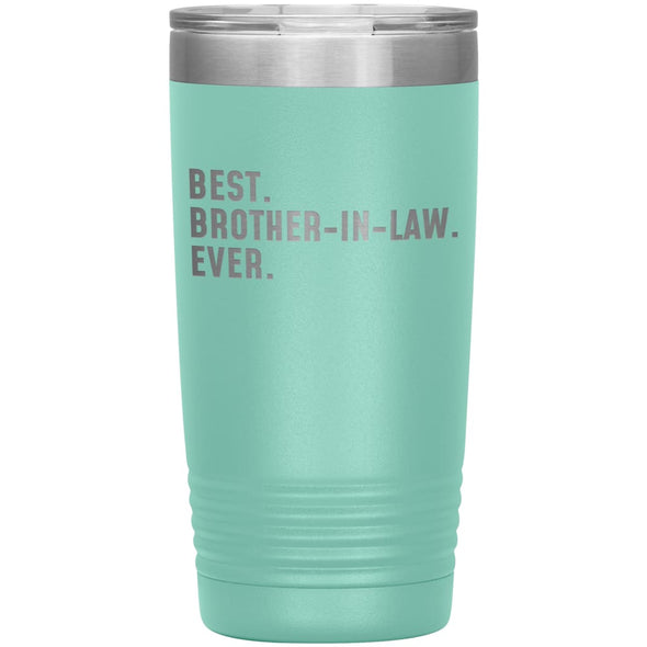 Best Brother In Law Ever Coffee Travel Mug 20oz Stainless Steel Vacuum Insulated Travel Mug with Lid Birthday Gift for Brother-In-Law Coffee