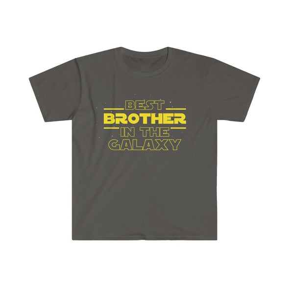 Best Brother In The Galaxy T-Shirt | Gifts for Brother $14.99 | S / Charcoal T-Shirt