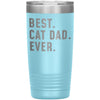 Best Cat Dad Ever Coffee Travel Mug 20oz Stainless Steel Vacuum Insulated Travel Mug with Lid Birthday Gift for Cat Lover Cat Owner Men 