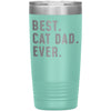 Best Cat Dad Ever Coffee Travel Mug 20oz Stainless Steel Vacuum Insulated Travel Mug with Lid Birthday Gift for Cat Lover Cat Owner Men 