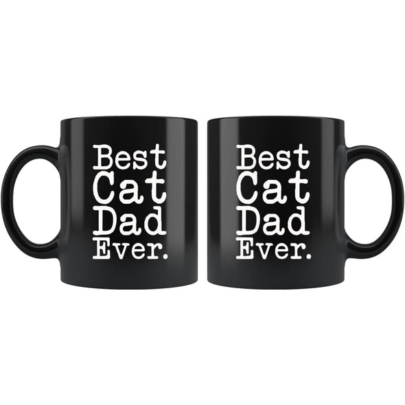 Best Cat Dad Ever Gift Cat Lover Gifts Men Unique Cat Dad Mug Fathers Day Gift for Cat Dad Best Birthday Gift Christmas Cat Dad Coffee Mug