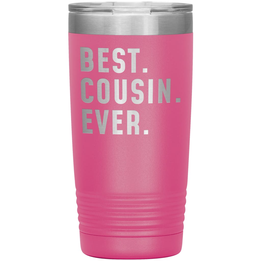 Best Cousin Ever Coffee Travel Mug 20oz Stainless Steel Vacuum Insulated Travel Mug with Lid Birthday Men & Women Gift for Cousin Coffee Cup