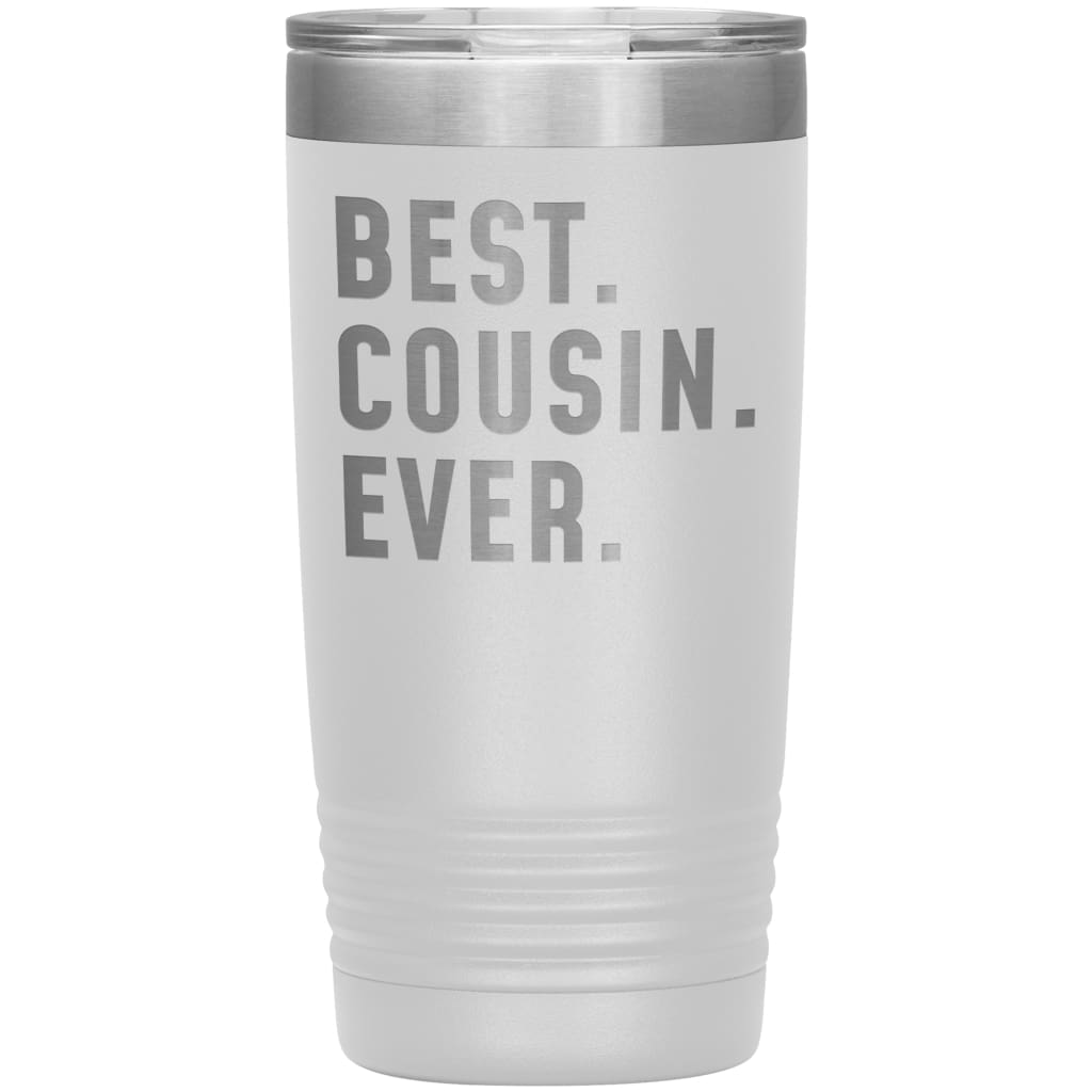 Best Cousin Ever Coffee Travel Mug 20oz Stainless Steel Vacuum Insulated Travel Mug with Lid Birthday Men & Women Gift for Cousin Coffee Cup