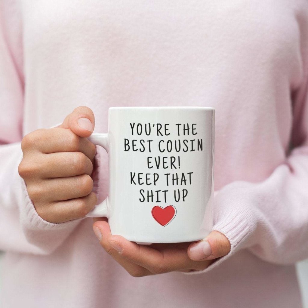Best Cousin Gift: You're The Best Cousin Ever! Mug — photo 4