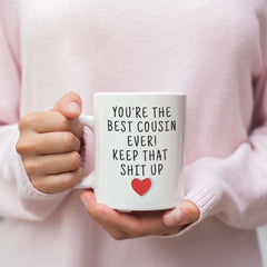 Load image into Gallery viewer, Best Cousin Gift: You&amp;#39;re The Best Cousin Ever! Mug