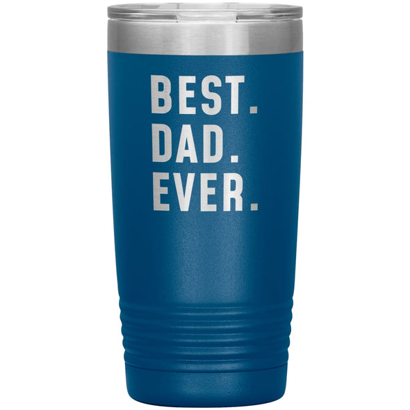 Best Dad Ever Coffee Travel Mug 20oz Stainless Steel Vacuum Insulated Travel Mug with Lid Father’s Day Gift for Dad Coffee Cup $29.99 | Blue