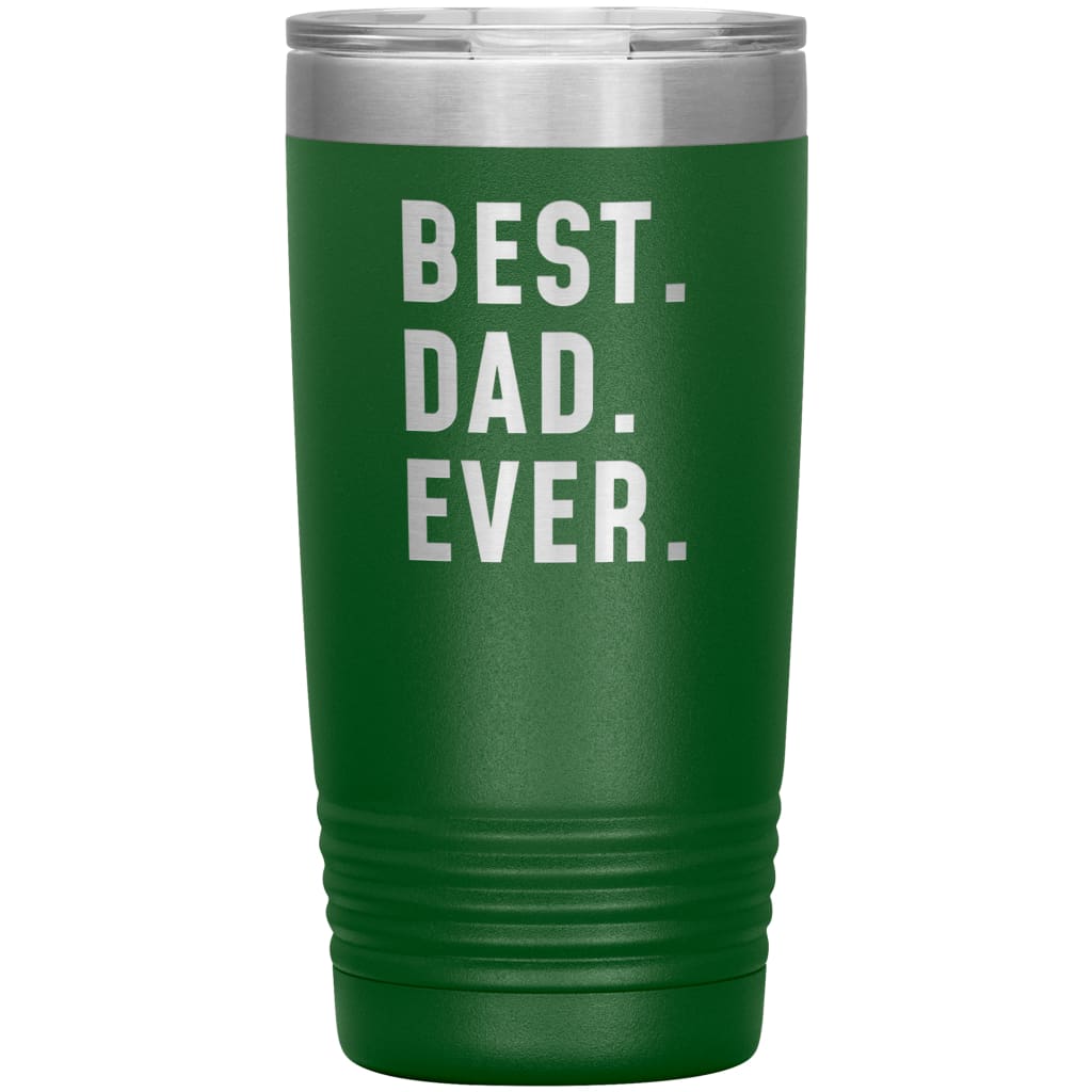 Best Dad Ever Coffee Travel Mug 20oz Stainless Steel Vacuum Insulated Travel Mug with Lid Father’s Day Gift for Dad Coffee Cup $29.99 | 