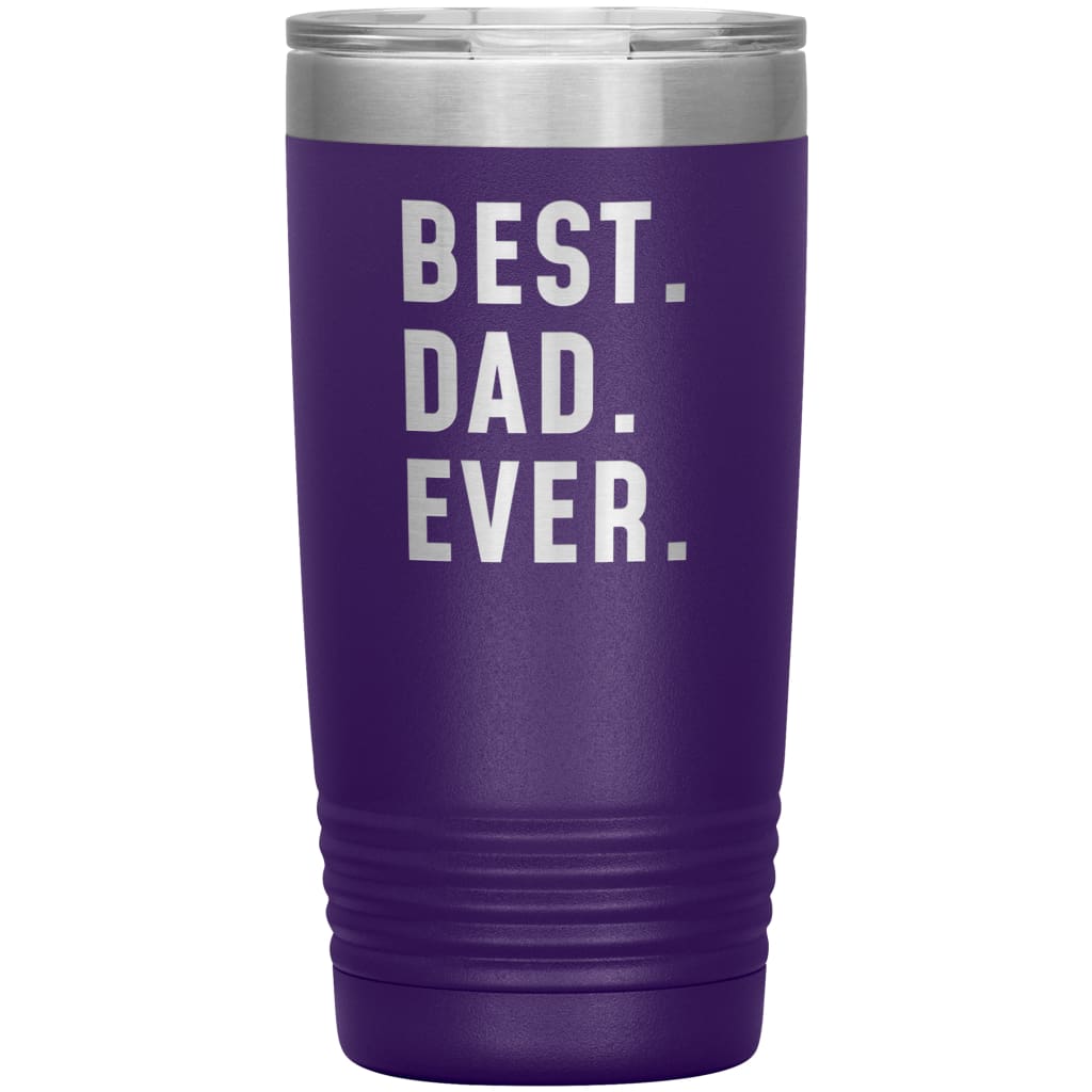 Best Dad Ever Coffee Travel Mug 20oz Stainless Steel Vacuum Insulated Travel Mug with Lid Father’s Day Gift for Dad Coffee Cup $29.99 | 
