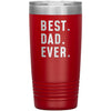 Best Dad Ever Coffee Travel Mug 20oz Stainless Steel Vacuum Insulated Travel Mug with Lid Father’s Day Gift for Dad Coffee Cup $29.99 | Red 