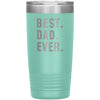Best Dad Ever Coffee Travel Mug 20oz Stainless Steel Vacuum Insulated Travel Mug with Lid Father’s Day Gift for Dad Coffee Cup $29.99 | Teal
