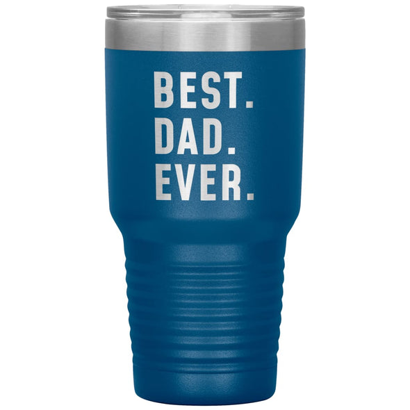 Best Dad Ever Large Travel Mug 30oz Stainless Steel Vacuum Insulated Travel Mug with Lid Father’s Day Gift for Dad Coffee Cup $39.99 | Blue 