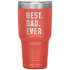 Best Dad Ever Large Travel Mug 30oz Stainless Steel Vacuum Insulated Travel Mug with Lid Father’s Day Gift for Dad Coffee Cup $39.99 | Coral